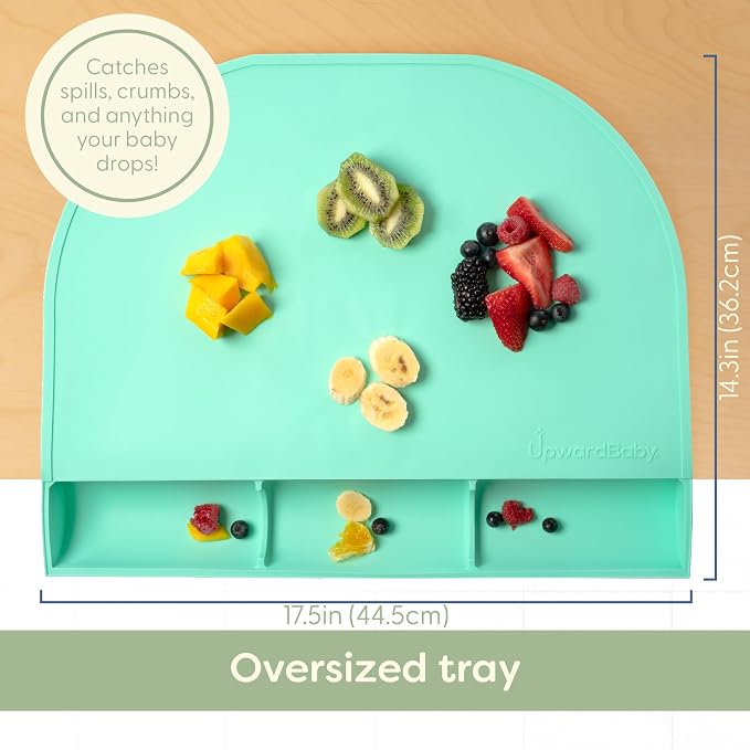 UpwardBaby Silicone Placemats for Toddlers - Image 4