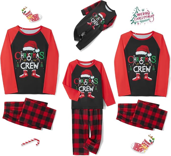 Awoscut Family Christmas Pajamas Matching Pajamas - Image 5