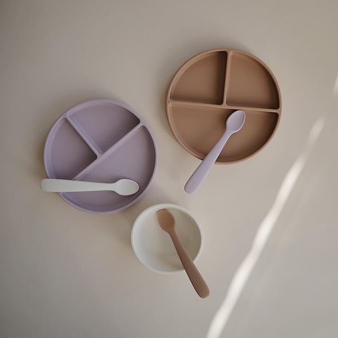 mushie Silicone Suction Plate | BPA-Free Non-Slip Design - Image 3