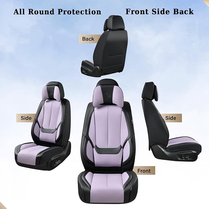 Coverado Universal Seat Covers Full Set, 5 Seats Universal Seat Covers - Image 3