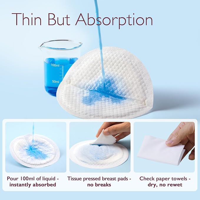 Momcozy Ultra-Thin Disposable Nursing Pads, Super Absorbent and Breathable - Image 3
