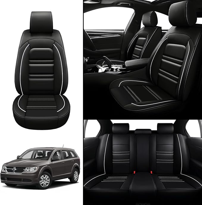 Seat Covers for Dodge Journey 2009-2020 | 5-Seats Leather Seat Covers - Image 2