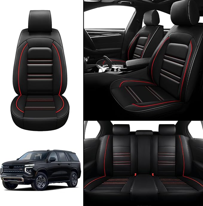 Seat Covers for Tahoe 1995-2025 | 5-Seats Leather Seat Covers - Image 2