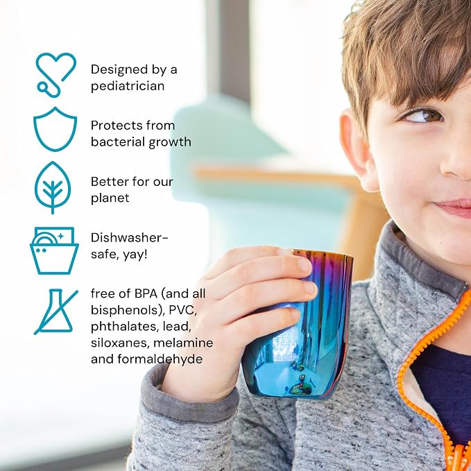 Ahimsa Stainless Steel Kids Cups - Image 2