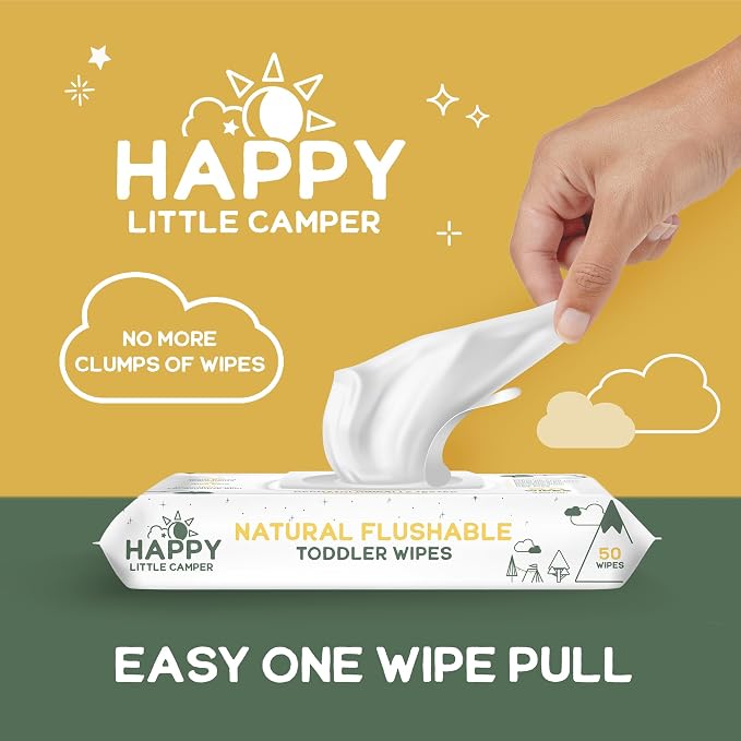 Happy Little Camper Ultra-Absorbent Super Saver Baby Diapers Size 3 - Image 5