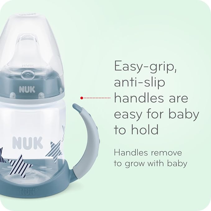 NUK Mickey Mouse Large Learner Cup 10oz 2pk – BPA Free, Spill Proof Sippy Cup - Image 3