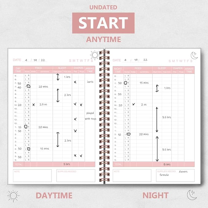 Baby's Daily Log Book - Image 3