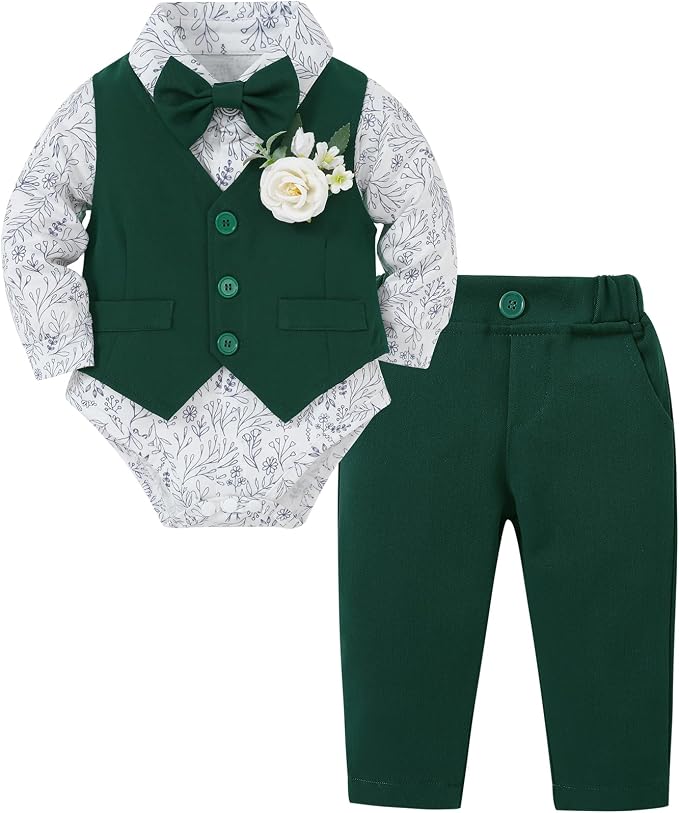 Coco&RARA Baby Boy Clothes Suits Infant Gentleman Outfits, Formal Dress by CocoRARA