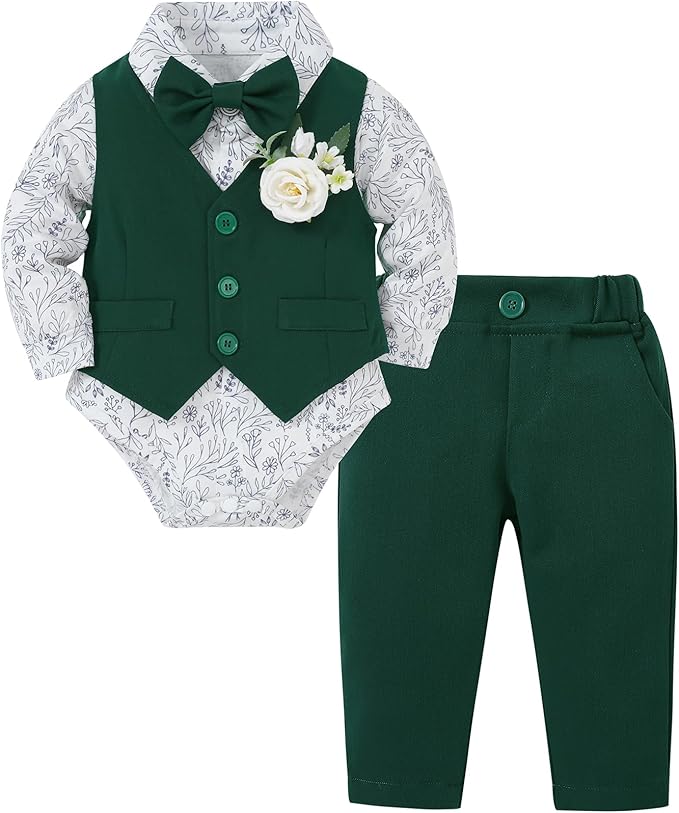 Coco&RARA Baby Boy Clothes Suits Infant Gentleman Outfits, Formal Dress by CocoRARA