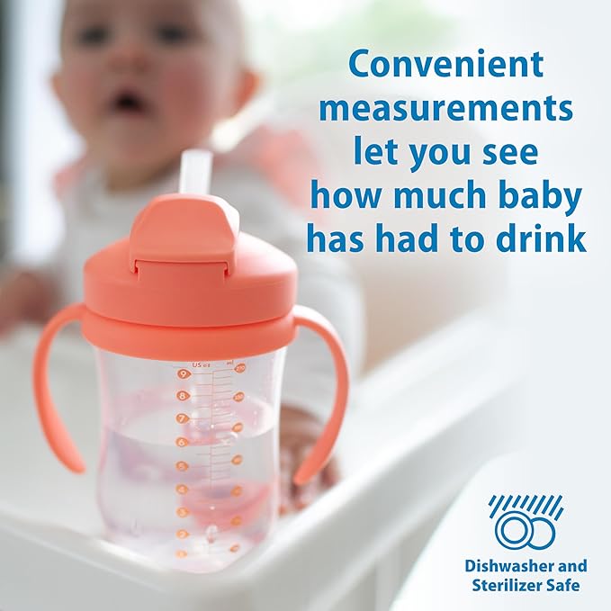 Dr. Brown's Milestones, Baby's First Straw Cup Sippy Cup - Image 3