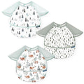 GRSSDER 3-pack Mess Proof Baby Feeding Bibs by BUYNOW