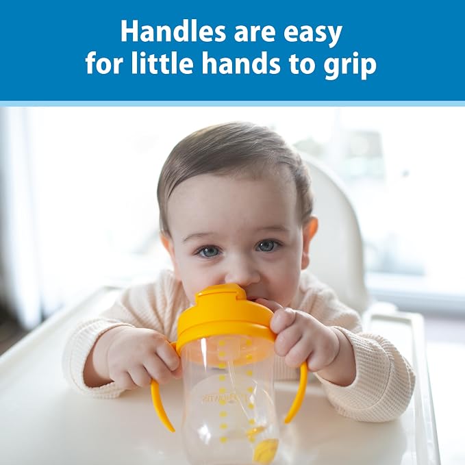 Dr. Brown's Milestones Baby's First Straw Cup, Training Cup - Image 3