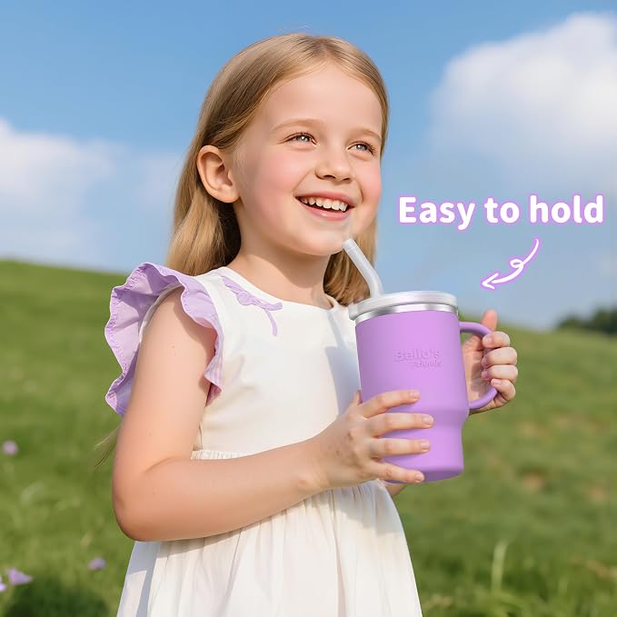 Bella's Friends Handy Mini Tumbler – Adorable 9 oz Toddler Sippy Cup, Stainless - Image 2