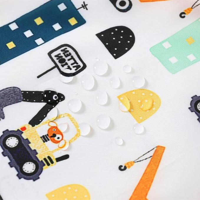 3 Pcs Waterproof Long Sleeves Baby Bibs Weaning Smock Bib 3-24 Months - Image 5
