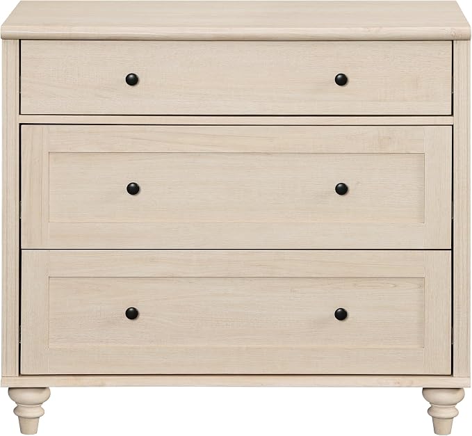 WAMPAT Baby Dresser with 3 Drawers, Kids Dressers with Wide Chest of Drawers - Image 5
