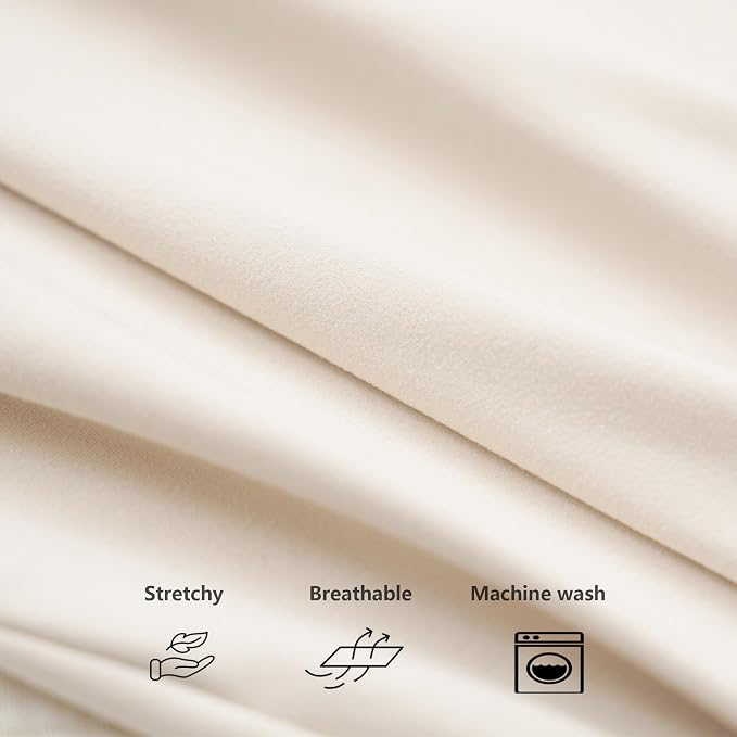 Konssy 2 Pack Nursing Pillow Covers, Stretchy and Soft Nursing Cover - Image 5