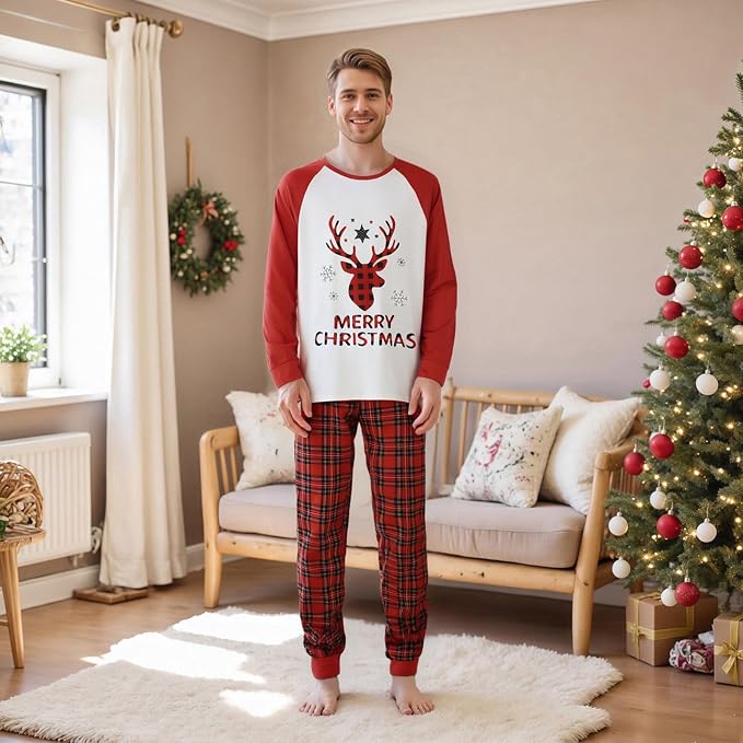 Awoscut Family Christmas Pajamas Matching Pajamas - Image 4