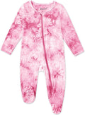 Jimonda Baby Girls Boys Footed Pajamas, Rayon From Bamboo, 2 Way Zipper Long by JimondaBaby