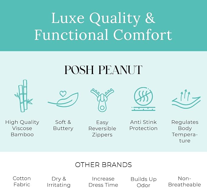 Posh Peanut Convertible Baby Sleepers - Image 8