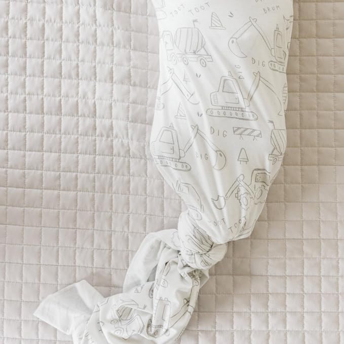 Copper Pearl Large Premium Knit Baby Swaddle Receiving Blanket Gage - Image 5