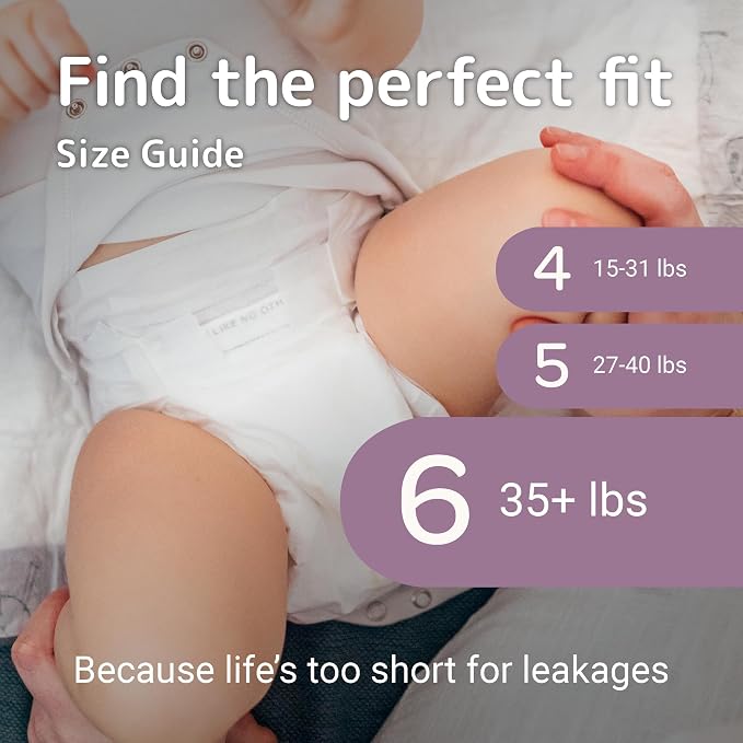 Bambo Nature Hypoallergenic Baby Diapers, Eco-Labelled Sustainable Diapers - Image 7