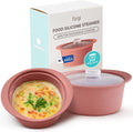 40oz Platinum Silicone Microwave Steamer Pot by FIRGI-FirstGift