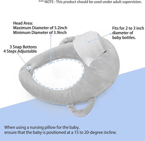 2 Pack Baby Pillow, Breastfeeding Pillow, Nursing Cushion - Image 2