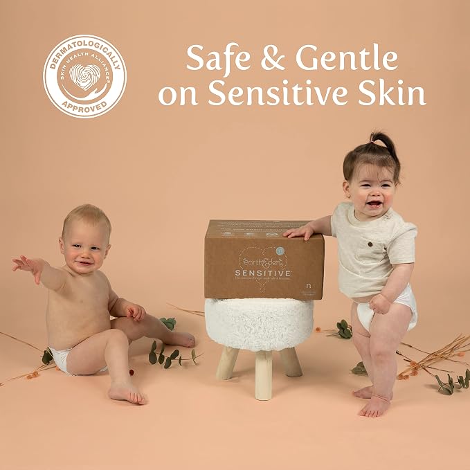 Earth & Eden Sensitive | Eco-Conscious & Hypoallergenic Diapers | Size 7 | 80 - Image 6