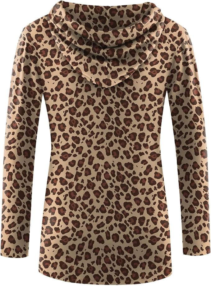 GINKANA Women's Nursing Hoodie Sweatshirt Long Sleeves Breastfeeding Maternity - Image 3