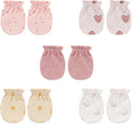 5 Pairs Baby Not Scratch Mittens 0-6 Months New Born Boy Girl Gloves Cute by falianni