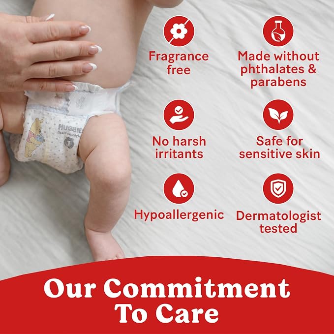 Huggies Size Newborn Diapers, Skin Essentials Baby Diapers, Size Newborn - Image 10