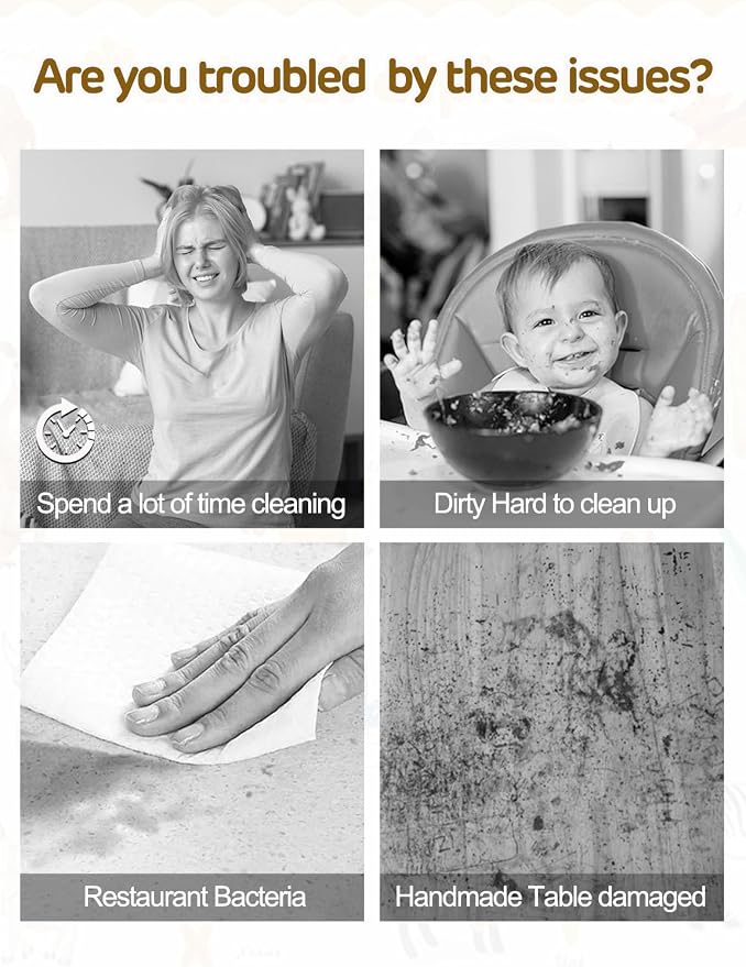 65 Pack Sticky Disposable Placemats - Image 5