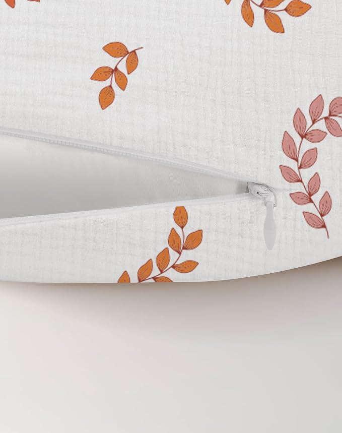 Nursing Pillow Covers, Muslin Nursing Cover - Image 5