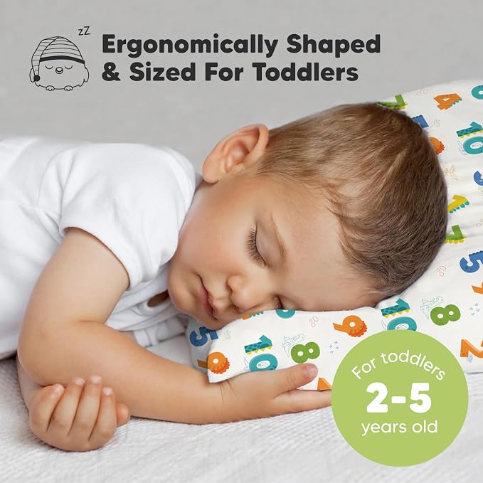 Toddler Pillow with Pillowcase - Image 2