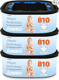 Jumbo Square Refills Disposal Bags Compatible by Unknown