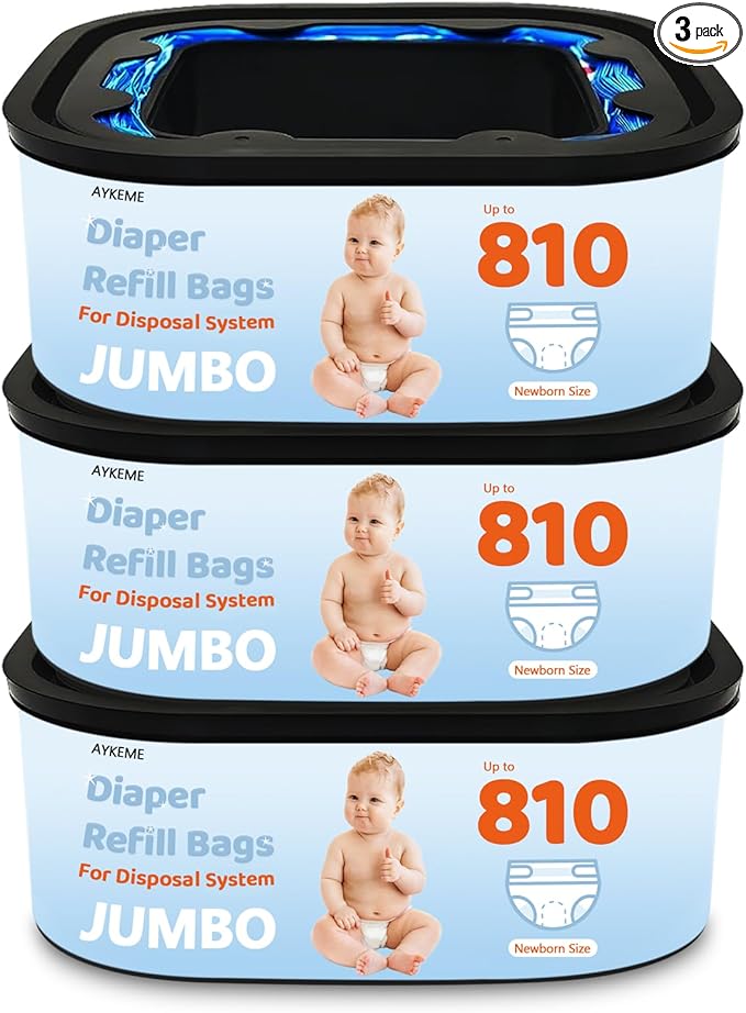 Jumbo Square Refills Disposal Bags Compatible by Unknown