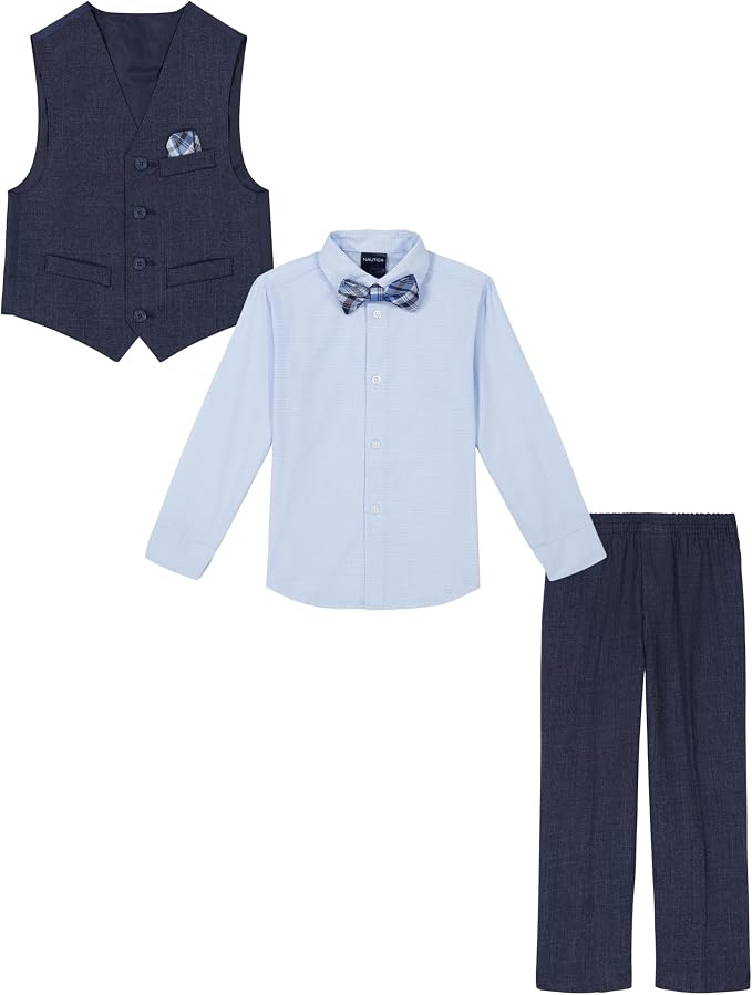 Nautica Boys' 4-Piece Formal Suit Set - Image 2