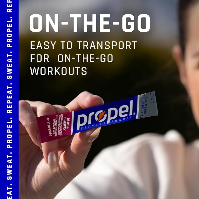 Propel Electrolyte Enhanced Water Drink Mix Powder Packets, Kiwi Strawberry - Image 3