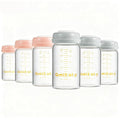 Breast Milk Storage Bottles 180ml 6oz BPA-Free Leak-Proof Baby Bottle by Qmibaby