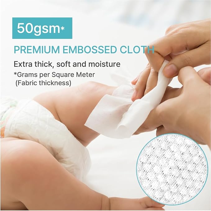 BEBESUP Korea's #1 Light Baby Wipes - Image 7