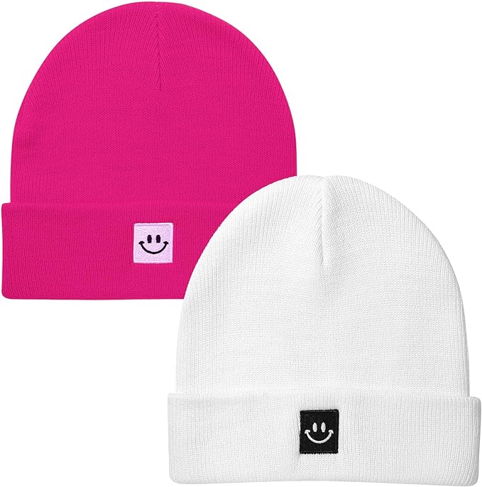 2Pack Baby Beanie Knit Toddler Hat by Paladoo