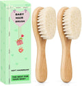 Baby Hair Brush, Wooden Baby Hair Brush by Molylove
