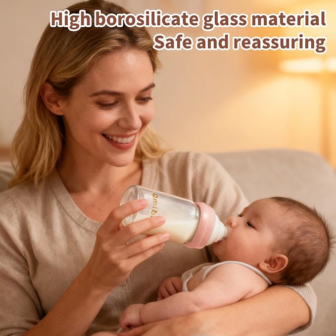 Breast Milk Storage Bottles 180ml 6oz BPA-Free Leak-Proof Baby Bottle - Image 7