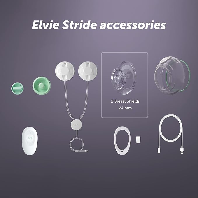 Elvie Stride Breast Pump Breast Shield - 24mm - Nipple Flange - Image 3