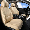 Coverado Universal Seat Covers Front, Waterproof Nappa Leather Car Seat Covers by COVERADOAUTO