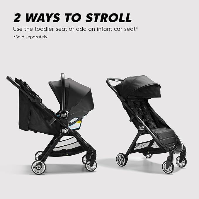 Baby Jogger City Tour 2 Ultra-Compact Carry-On Approved Travel Stroller in - Image 4