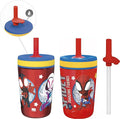 Zak Designs Spidey and His Amazing Friends Kelso Tumbler Set, Leak-Proof by ZakDesigns