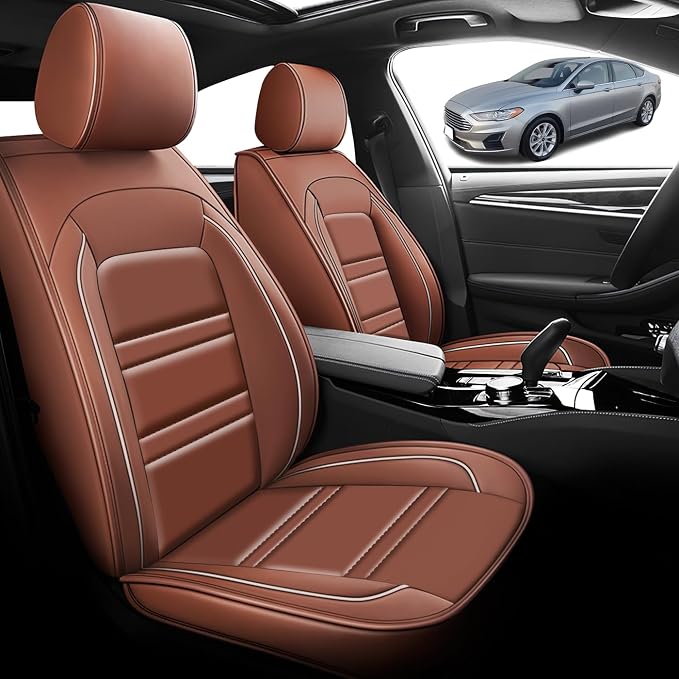Seat Cover for Ford Fusion 2006-2020 | Car Seat Covers Front Seats, Waterproof - Image 2