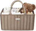 Blissful Diary Baby Diaper Caddy Organizer, Stylish Storage Basket by ForEveryBabysBetterLife