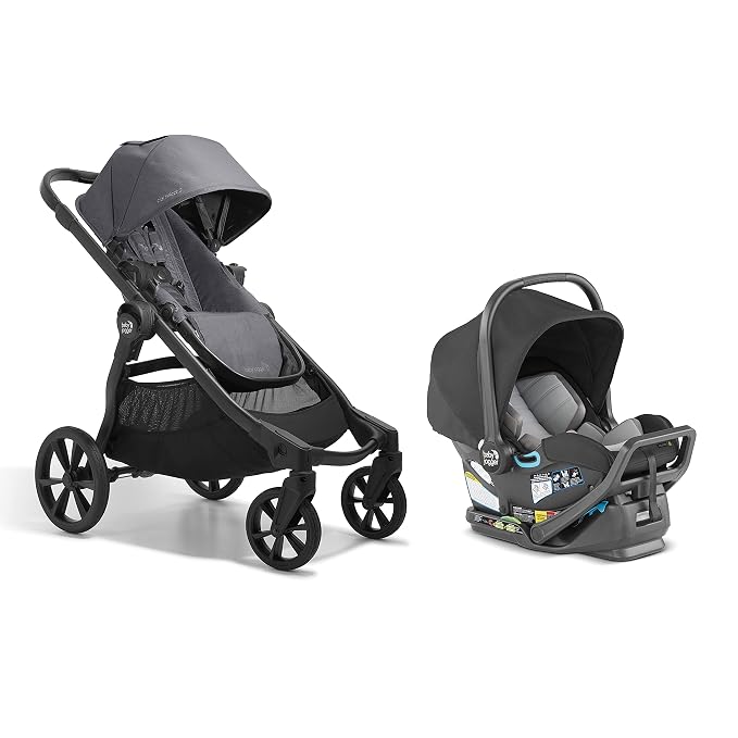Baby Jogger City Select 2 Single-to-Double Modular Travel System Includes City by BabyJogger